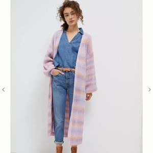 Anthropologie Sweater Duster